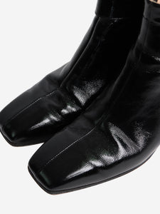 Roger Vivier Black patent ankle boots - size EU 39 (UK 6)