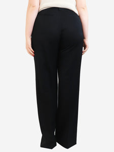 Saint Laurent Black suit trousers - size UK 14