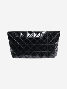 Issey Miyake Black Bao Bao clutch bag