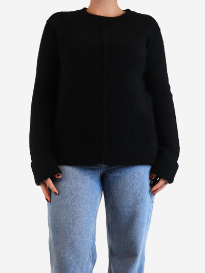 Black cashmere-blend jumper - size M Knitwear The Row 