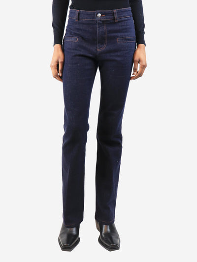 Blue boot cut jeans - size UK 8
