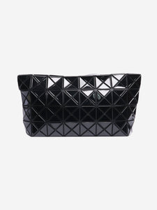 Issey Miyake Black Bao Bao clutch bag