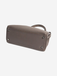 Hermes Etain Kelly 28 bag in Togo leather