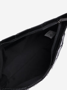 Issey Miyake Black Bao Bao clutch bag