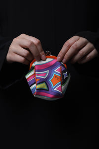 Emilio Pucci Multicolour printed purse