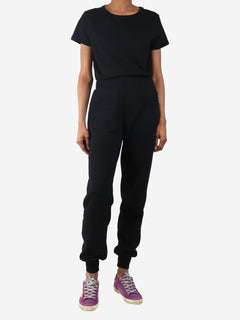 Black track pants - size UK 8 Trousers Givenchy 
