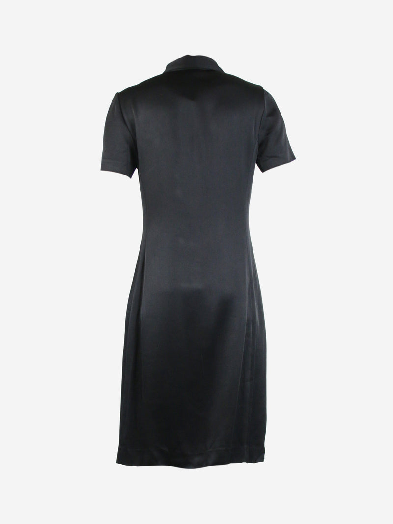 Tom Ford era black button collar dress Dresses Gucci 