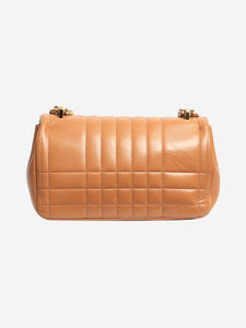 Burberry Tan small quilted Lola Bag