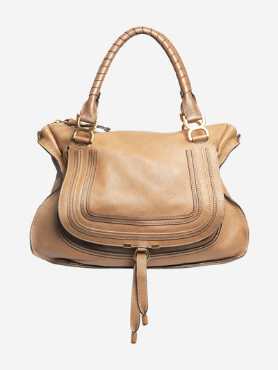 Brown Marcie leather top handle bag Top Handle Bags Chloe 
