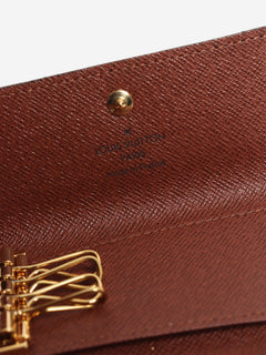 Brown Monogram 4 Key Holder Wallets, Purses & Small Leather Goods Louis Vuitton 