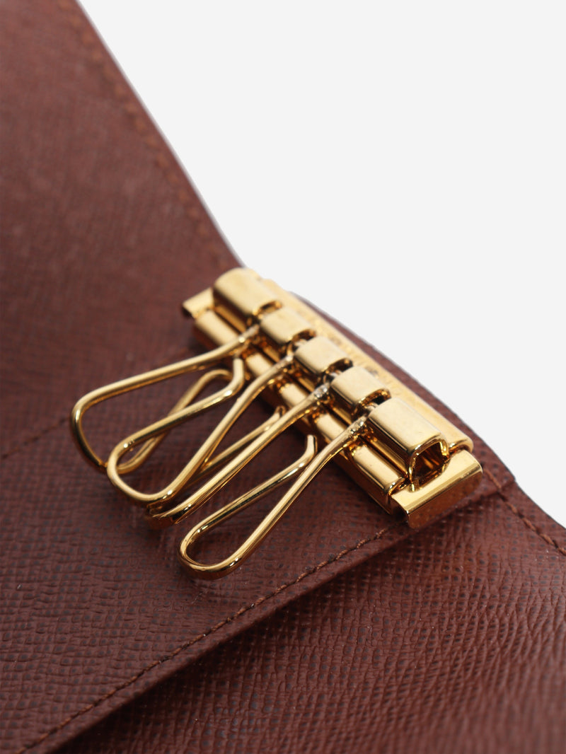 Brown Monogram 4 Key Holder Wallets, Purses & Small Leather Goods Louis Vuitton 