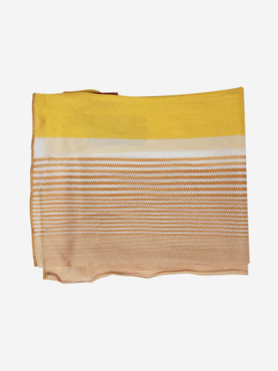 Yellow, white and ginger scarf Scarves Missoni 