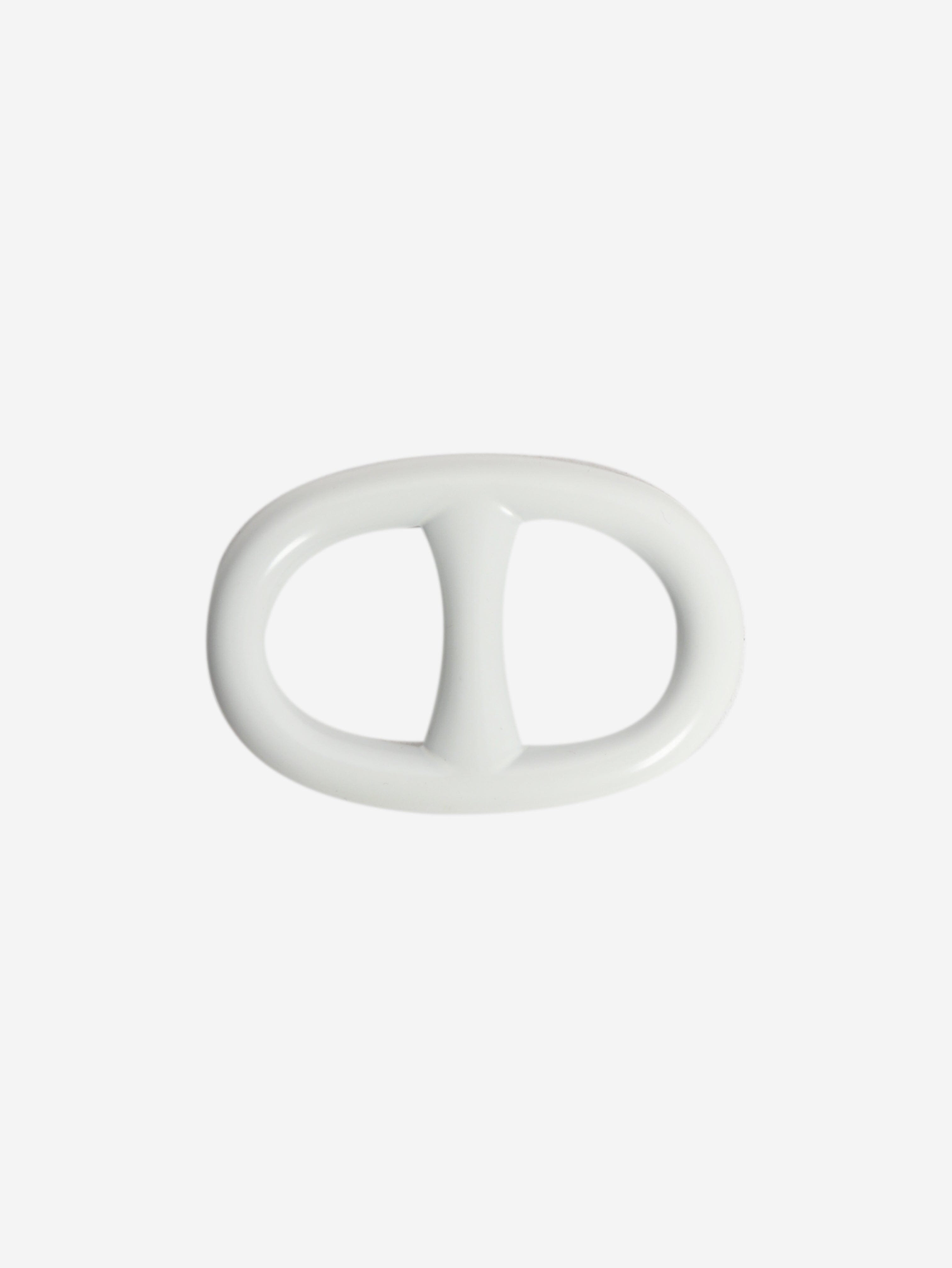 White Chaine d'Ancre scarf 90 ring Rings Hermes 