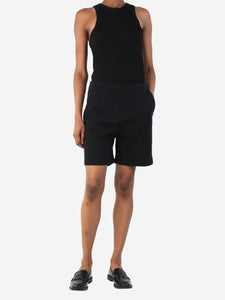 Acne Studios Black zipped-pocket shorts - size XS