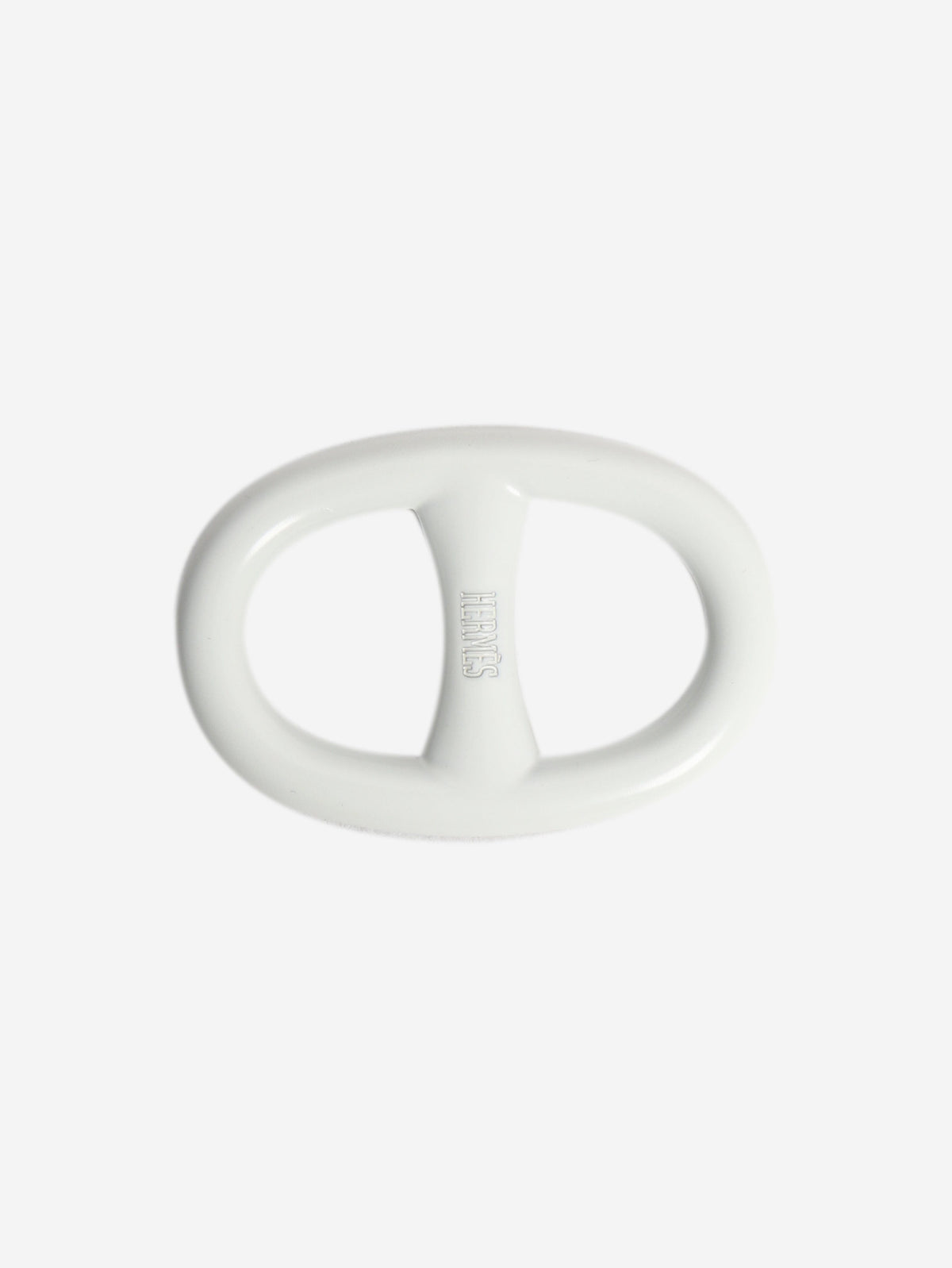 White Chaine d'Ancre scarf 90 ring Rings Hermes 