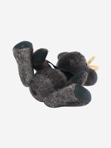 Burberry Grey tartan Thomas bear charm