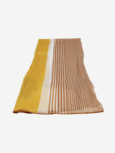 Missoni Yellow, white and ginger scarf