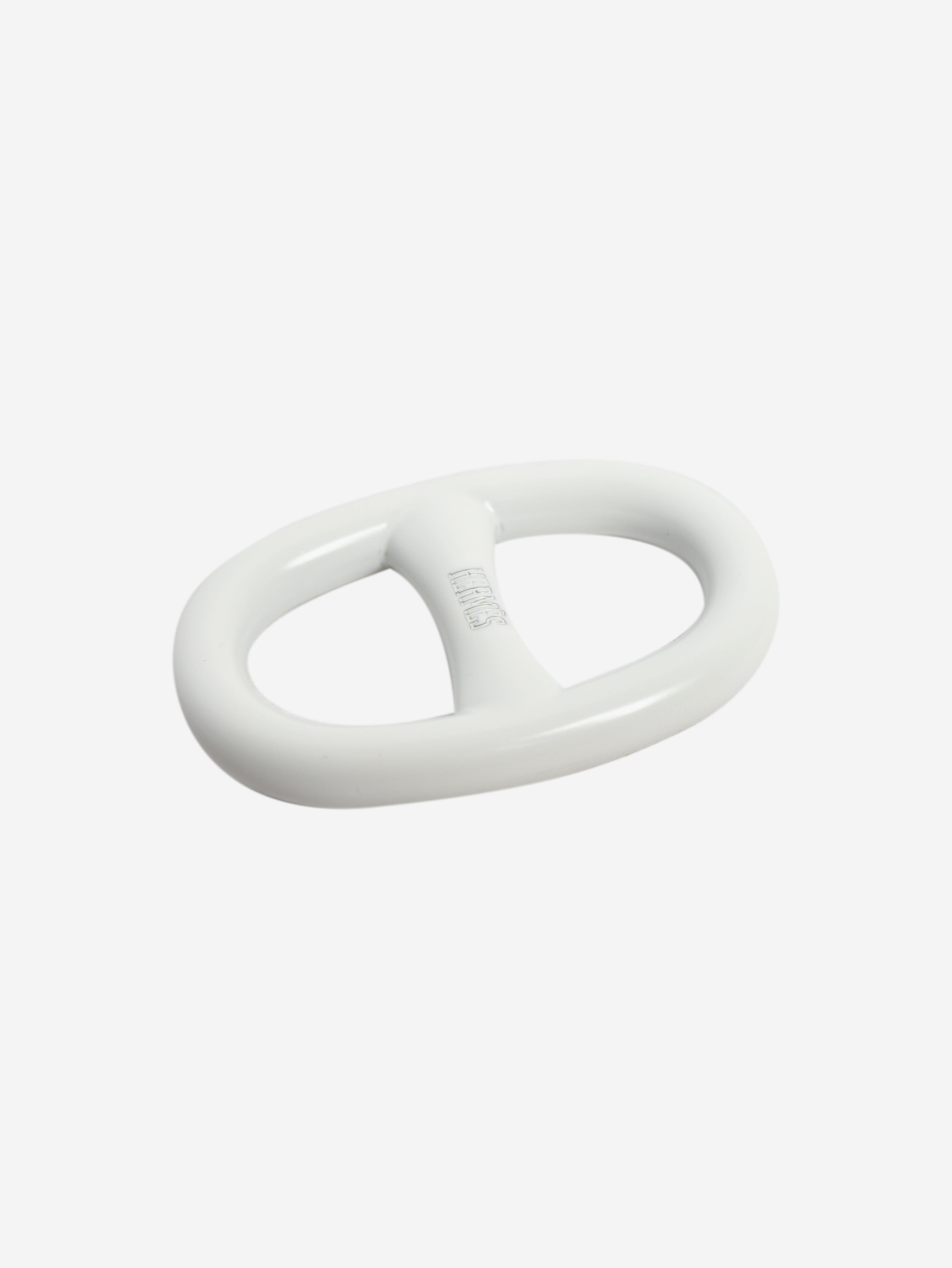 White Chaine d'Ancre scarf 90 ring Rings Hermes 