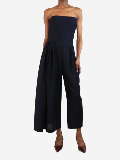 Navy blue strapless jumpsuit - size UK 10 Jumpsuits Christian Dior 