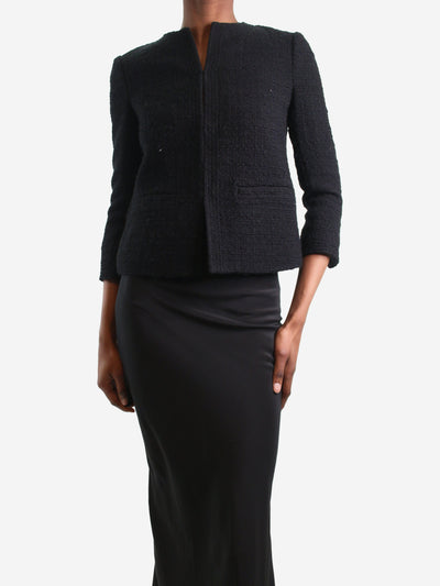 Black tweed cropped jacket - size US 2 Coats & Jackets Vince 