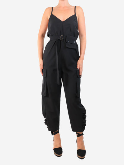 Black belted jumpsuit - size UK 8 Jumpsuits Tibi 