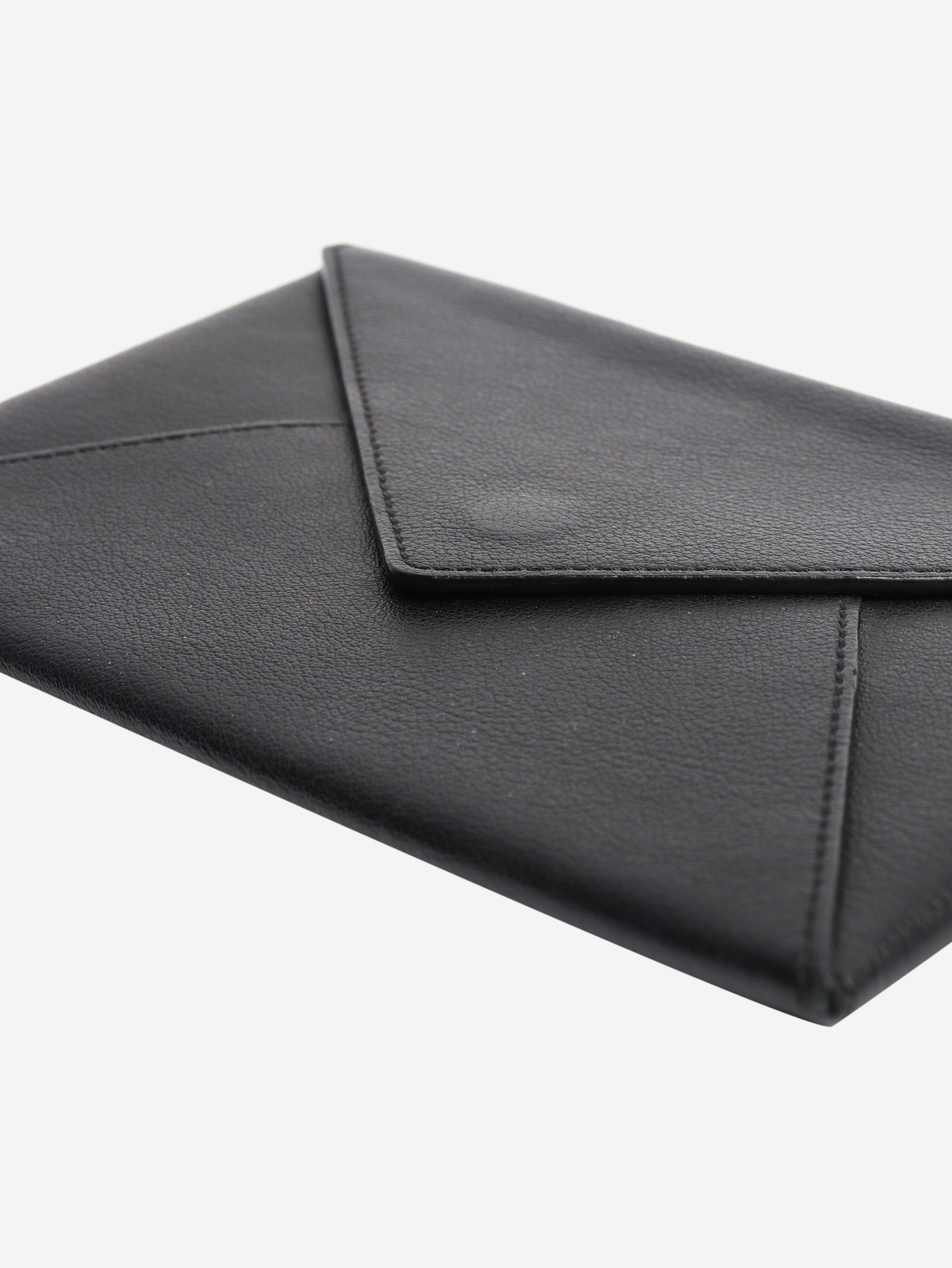 Black envelope clutch Wallets, Purses & Small Leather Goods Marni 