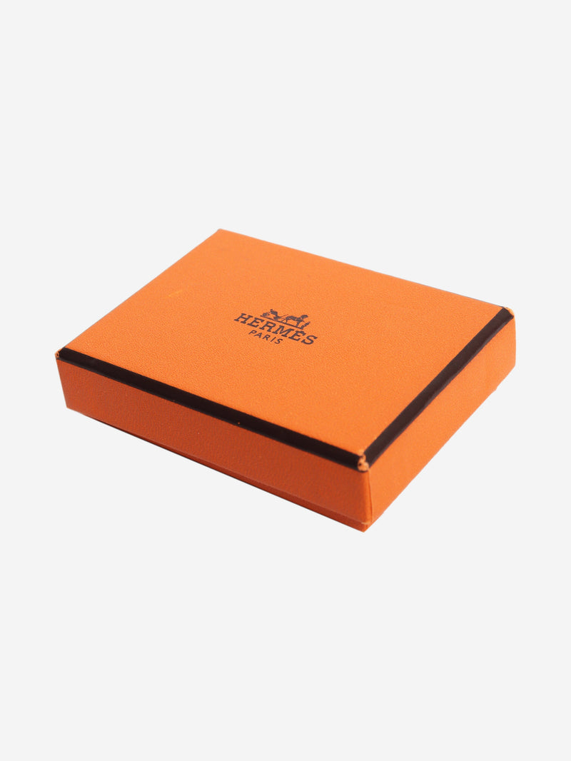 White Chaine d'Ancre scarf 90 ring Rings Hermes 