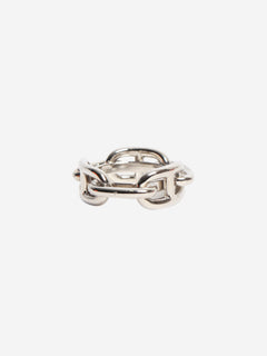 Silver Regate scarf 90 ring Rings Hermes 