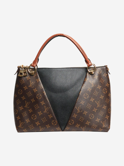 Brown 2019 V Tote MM top handle bag Top Handle Bags Louis Vuitton 