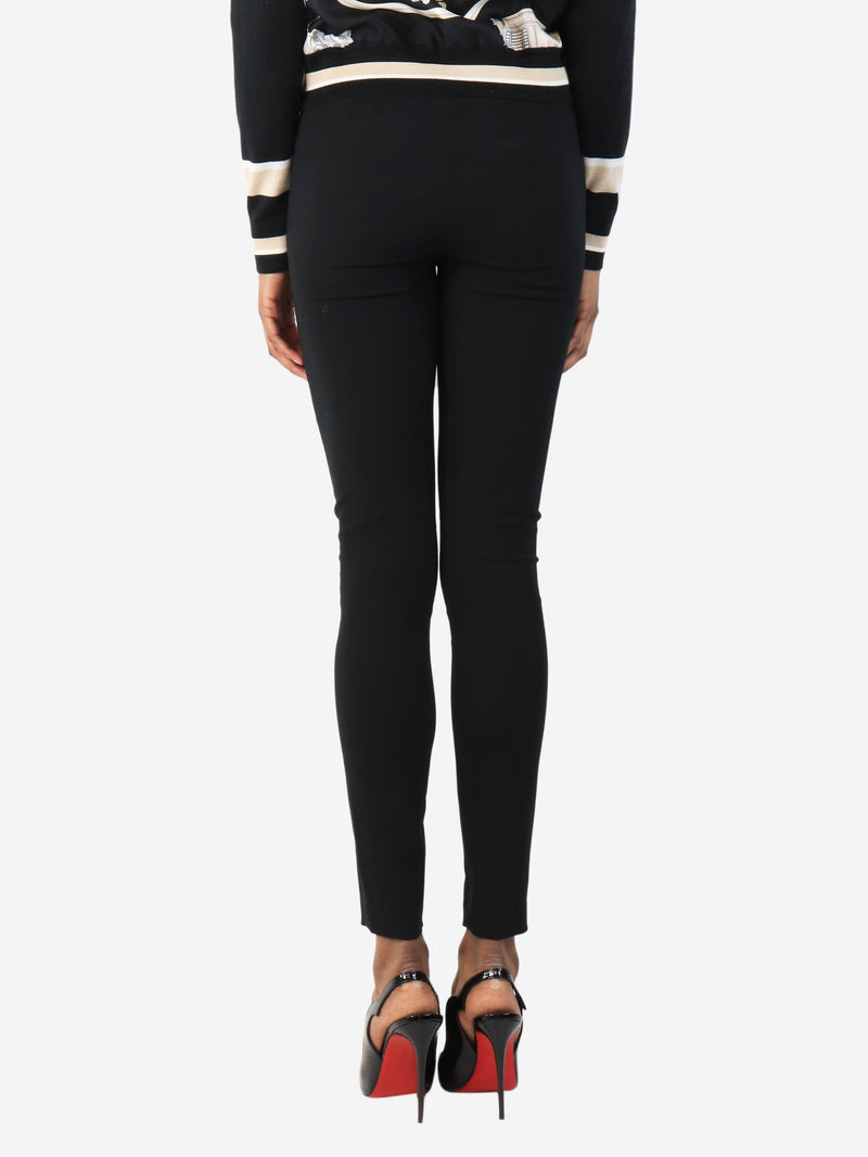 Black leggings - size UK 8 Trousers Emilio Pucci 