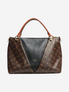 Louis Vuitton Brown 2019 V Tote MM top handle bag