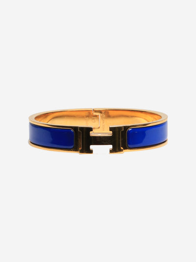 Blue and gold Clic H bracelet Bracelets Hermes 