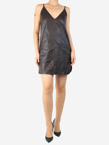 Arma Leather mini dress - size UK 8