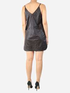 Arma Leather mini dress - size UK 8