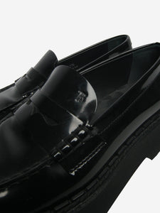 Tod's Black patent chunky loafers - size EU 37.5