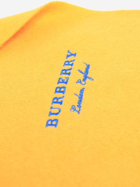 Yellow cashmere scarf alternate image