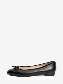 Black leather ballet flats - size EU 40 Flat Shoes Prada 