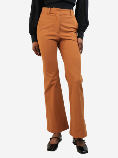 Burnt orange chino style trousers - size UK 4 Trousers Joseph 