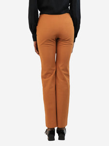 Joseph Burnt orange chino style trousers - size UK 4