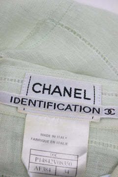 Green blouse Tops Chanel 