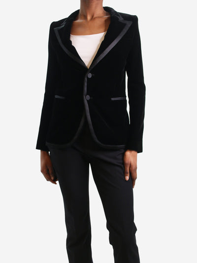 Black velvet blazer - size FR 34 Coats & Jackets Saint Laurent 