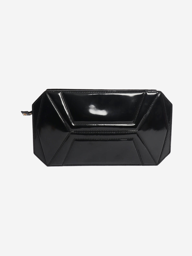 Black patent leather clutch Clutch bags Alexander McQueen 