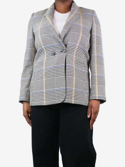 Black double-breasted check blazer - size M Coats & Jackets Anine Bing 