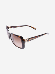 Tiffany & Co. Dark havana square frame sunglasses