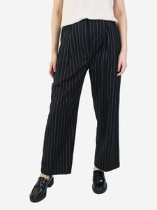 The Frankie Shop Black pinstripe trousers - size S