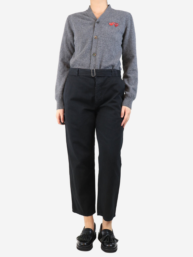 Black belted trousers - size W 32 Trousers The Row 