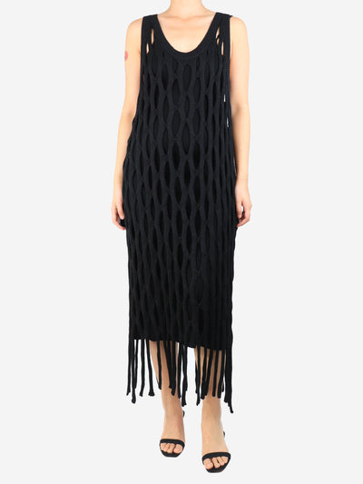 Black open knit midi dress - size M Dresses Isabel Marant 