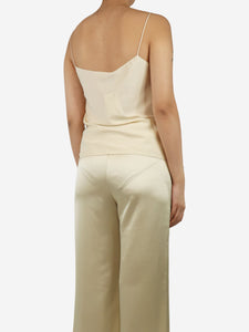 The Row Neutral silk camisole - size S