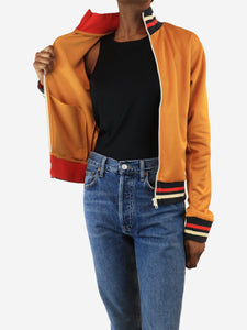 Wales Bonner Mustard track jacket - size XS