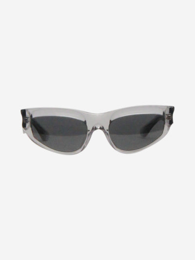 Burberry Grey translucent oval sunglasses - size Accessories Burberry 